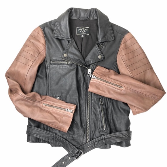 LUCKY BRAND | Soft Leather Jacket - Picture 7 of 11